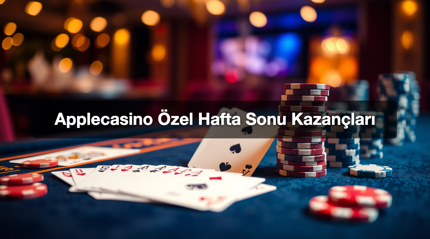Applecasino Özel Hafta Sonu Kazançları